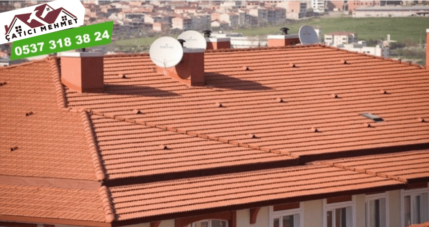 Kiremit aktarma çatı